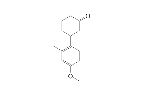 3-(4-METHOXY-2-METHYLPHENYL)-CYCLOHEXANONE