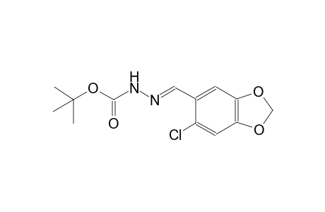 tert-butyl (2E)-2-[(6-chloro-1,3-benzodioxol-5-yl)methylene]hydrazinecarboxylate