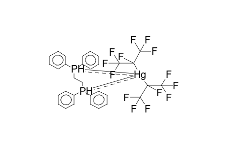 1,2-DIPHENYLPHOSPHINOETHANE BIS(PERFLUOROISOPROPYL)MERCURY COMPLEX 1:1