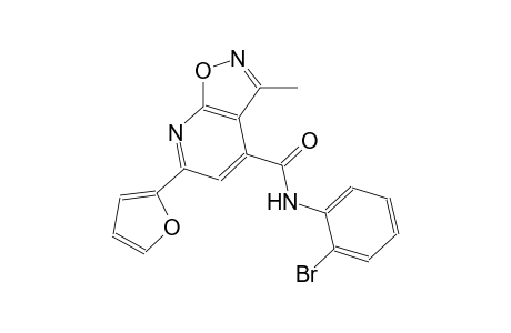 isoxazolo[5,4-b]pyridine-4-carboxamide, N-(2-bromophenyl)-6-(2-furanyl)-3-methyl-