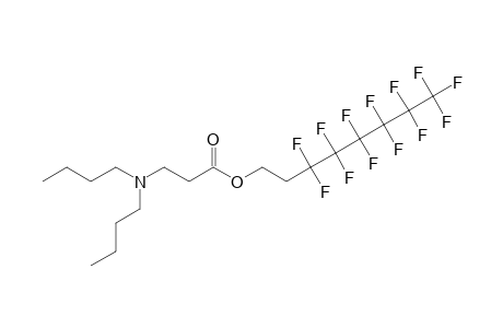 3-DIBUTYLAMINO-PROPIONIC-ACID-1,1,2,2-TETRAHYDRO-PERFLUOROOCTYLESTER