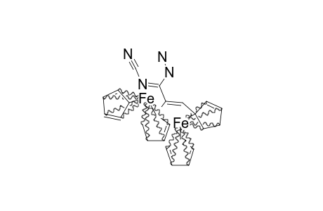 (Z)-2,3-DIFERROCENYLACRYLOHYDRAZIDE-N-CYANOIMIDE