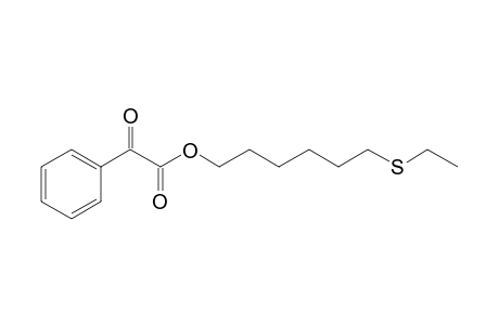 6'-Ethylthio n-hexyl phenylglyoxylate
