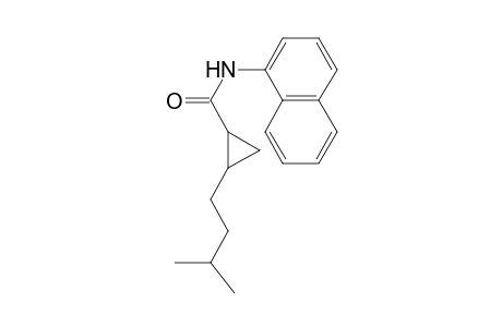 2-Isopentyl-N-(1-naphthyl)cyclopropanecarboxamide