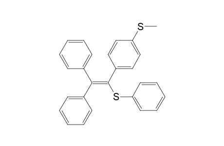 1-(p-(Methylthio)phenyl)-1-(phenylthio)-2,2-diphenylethene