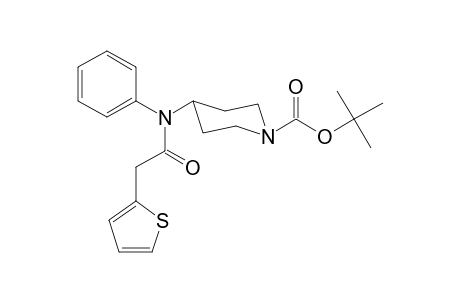tert-Butyl-4-(phenyl[(thiophen-2-yl)acetyl]amino)piperidine-1-carboxylate