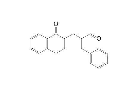 2-Benzyl-3-(1-ketotetralin-2-yl)propionaldehyde