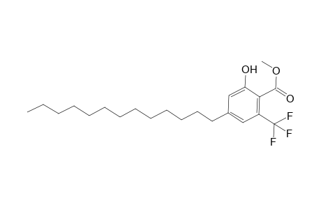 Methyl 2-Hydroxy-4-tridecyl-6-(trifluoromethyl)benzoate