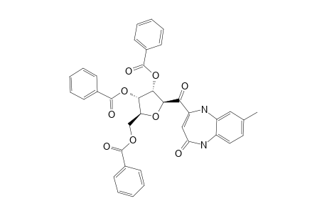 7-METHYL-4-[1-(2,3,5-TRI-O-BENZOYL-BETA-D-RIBOFURANOSYL)-OXO]-1,3-DIHYDRO-2H-1,5-BENZODIAZEPIN-2-ONE