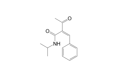 (Z)-2-Benzylidene-N-isopropyl-3-oxo-butanamide