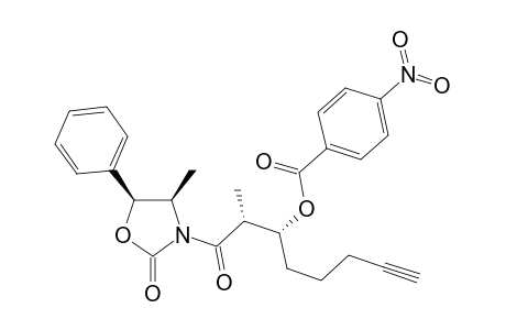 (4R,5S,2'R,3'R)-3-[3'-[(4"-nitrobenzoyl)oxy]-2'-methyl-7'-octyoyl]-5-pheny-4-methyl-2-oxazolidinone