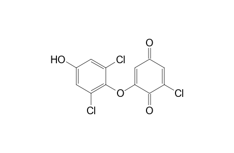 2-Chloro-6-(2,6-dichloro-4-hydroxy-phenoxy)-1,4-benzoquinone