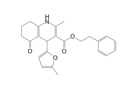 5-keto-2-methyl-4-(5-methyl-2-furyl)-4,6,7,8-tetrahydro-1H-quinoline-3-carboxylic acid phenethyl ester