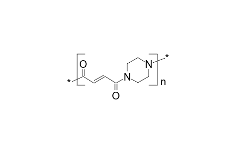 Poly(piperazine fumaramide)