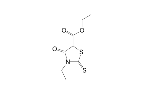 Ethyl 3-ethyl-4-oxo-2-thioxo-1,3-thiazolane-5-carboxylate