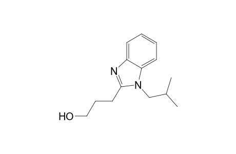 3-(1-isobutylbenzimidazol-2-yl)propan-1-ol