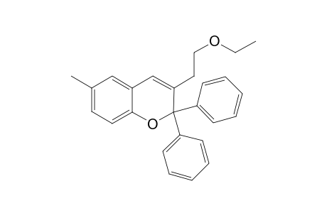 3-(2-Ethoxyethyl)-6-methyl-2,2-diphenyl-2H-chromene
