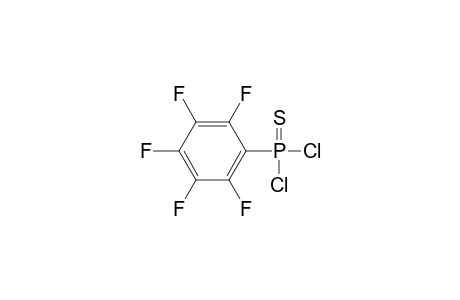 Phosphonothioic dichloride, (pentafluorophenyl)-