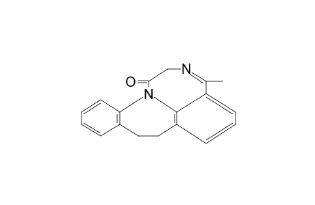 8,9-dihydro-4-methyl[1]benzazepino[3,2,1-jk][1,4]benzodiazepin-1-(2H)-one