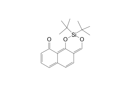 2,2-Di(t-butyl)-10-oxonaphtho[ad](2-sila-1,3-dioxane)