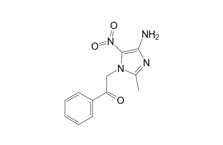 4-Amino-2-methyl-5-nitro-1-phenacylimidazole