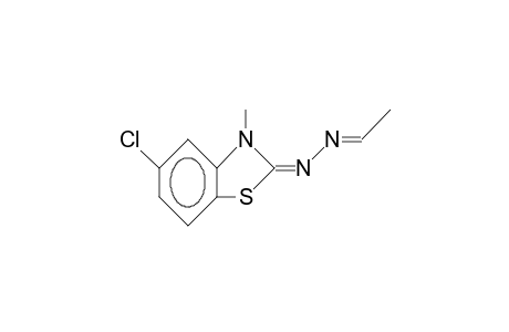 2-Ethylidenehydrazino-3-methyl-5-chloro-benzothiazole