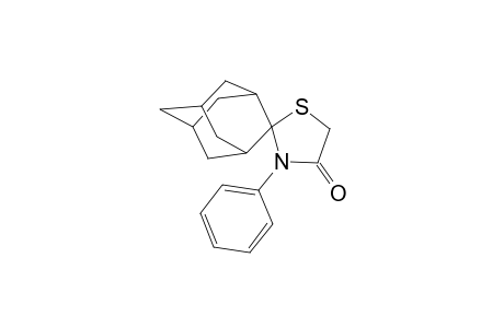 3'-Phenylspiro[adamantane-2,2'-(1,3)-dithiolane]-4'-one