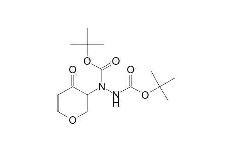 Di-tert-butyl 1-(4-Oxotetrahydro-2H-pyran-3-yl)hydrazine-1,2-dicarboxylate