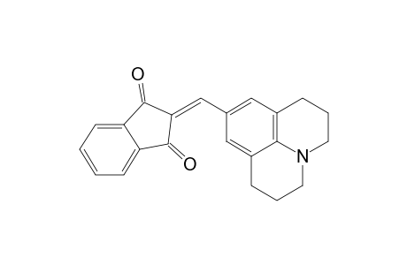 1H-indene-1,3(2H)-dione, 2-[(2,3,6,7-tetrahydro-1H,5H-benzo[ij]quinolizin-9-yl)methylene]-