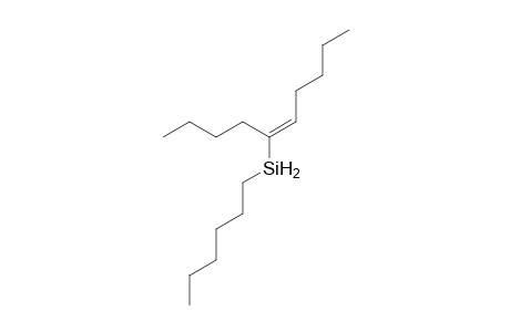 (E)-Dec-5-en-5-yl(hexyl)silane