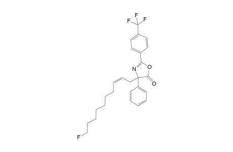 4-[(2Z)-Fluorodec-2-enyl]-2-[4-(trifluoromethyl)phenyl]-4-phenyloxazol-5(4H)-one