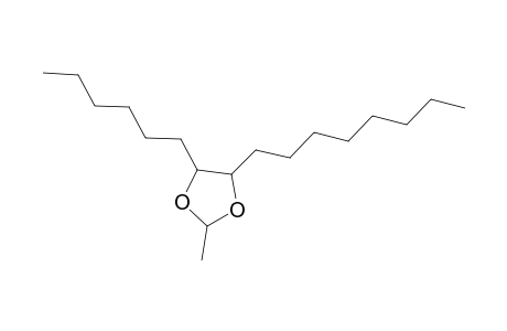 1,3-Dioxolane, 4-hexyl-2-methyl-5-octyl-, (2.alpha.,4.alpha.,5.alpha.)-