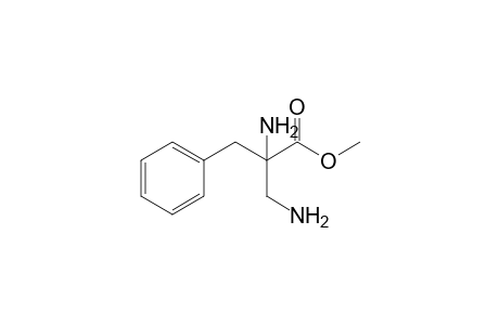 2-amino-2-(aminomethyl)-3-phenyl-propionic acid methyl ester