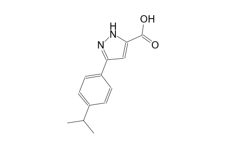 1H-pyrazole-5-carboxylic acid, 3-[4-(1-methylethyl)phenyl]-