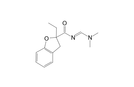 2,3-Dihydro-2-ethylbenzo[b]furan-2-carboxylic acid dimethylaminomethyleneamide