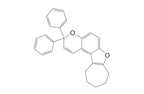 3,3-DIPHENYL-8,9-PENTAMETHYLENE-[3H]-BENZOFURO-[3,2-F]-CHROMENE