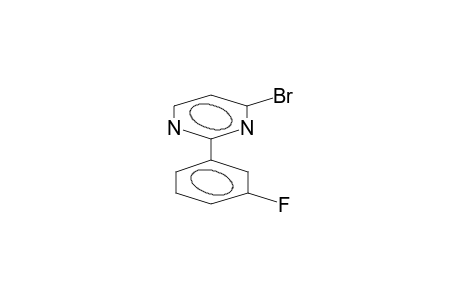 4-BROMO-2-(META-FLUOROPHENYL)PYRIMIDINE