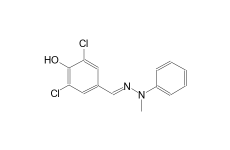 benzaldehyde, 3,5-dichloro-4-hydroxy-, methylphenylhydrazone