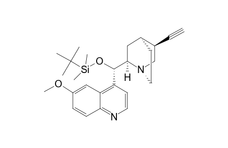 10,11-Didehydro-9-[(t-butyldimethylsilyl)oxy]-6'-methoxycinchonane