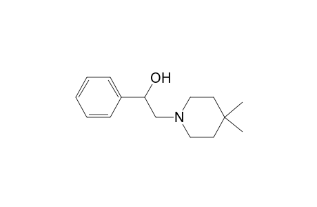 2-(4,4-Dimethylpiperidino)-1-phenylethanol