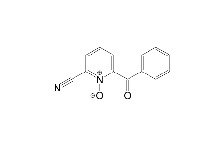 2-Benzoyl-6-cyanopyridine 1-Oxide