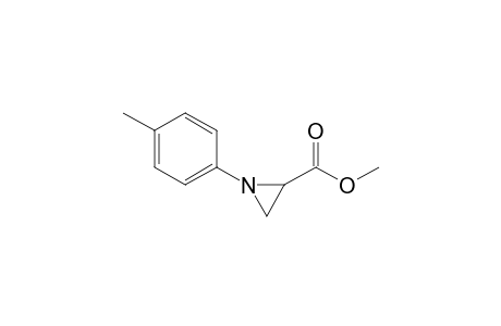 Methyl N-(p-methylphenyl)aziridine-2-carboxylate