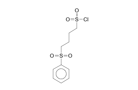 Butane, 1-chlorosulfonyl-4-phenylsulfonyl-