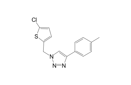 1-((5-chlorothiophen-2-yl)methyl)-4-p-tolyl-1H-1,2,3-triazole