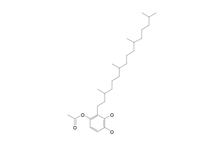 4-Acetoxy-1,2-dihydroxy-3-(3',7',11',15'-tetramethylhexadecyl)-benzene