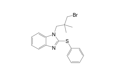 1-(3-Bromo-2,2-dimethylpropyl)-2-phenylthiobenzimidazole