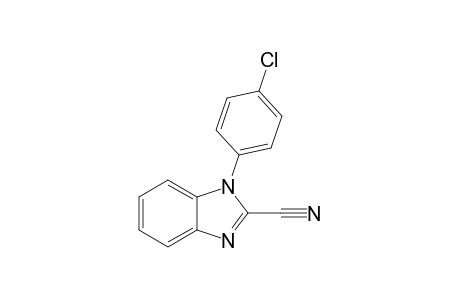 2-Cyano-1-(4-chlorophenyl)benzimidazole