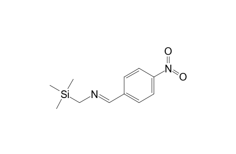 1-(4-nitrophenyl)-N-(trimethylsilylmethyl)methanimine