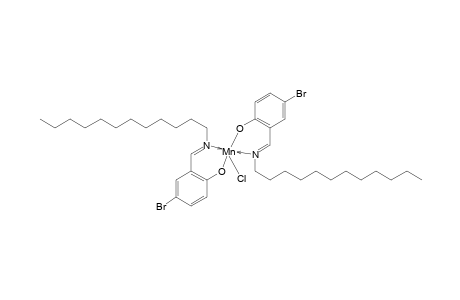 bis(5-bromo-N-dodecylsalicylideneaminoato))chloromanganese