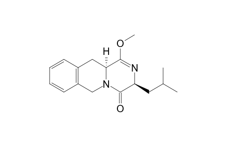 (3S,11aS)-1-methoxy-3-(2-methylpropyl)-3,6,11,11a-tetrahydropyrazino[1,2-b]isoquinolin-4-one
